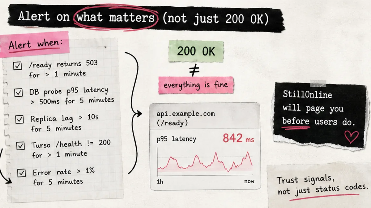 Checklist: latency thresholds for Turso edge replicas