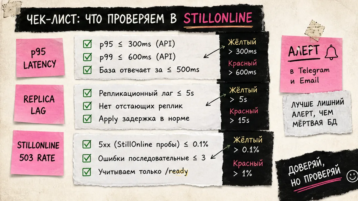 Чеклист порогов latency для edge replicas Turso
